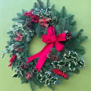 Premium Handmade Door Wreath - Traditional