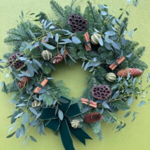 Premium Handmade Door Wreath – Contemporary